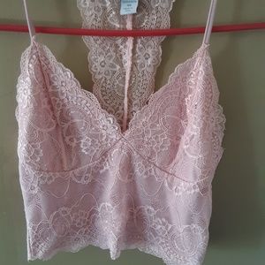 Pink tank top